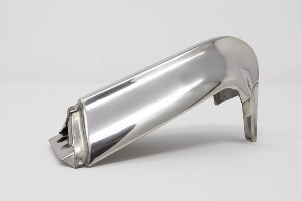 1957 Left Vertical Fin Mldng., Polished Stainless Steel