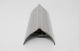 1957 Vertical Tail Fin Moulding Set, 3 Pieces with Gas door, polished Stainless Steel